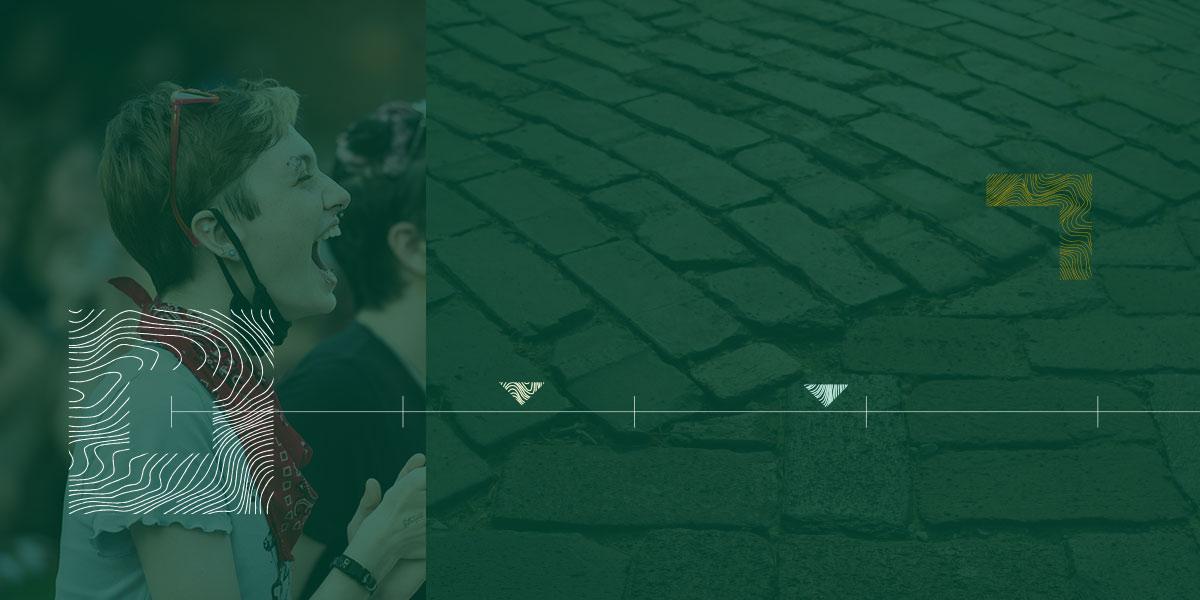 Student Success and Brick Background